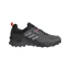 Adidas Men's Terrex AX4 Gore-Tex Hiking Shoes in Grey/Solar Red