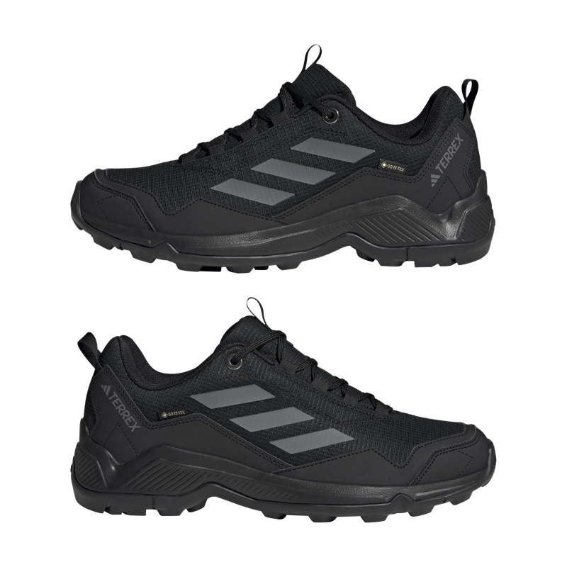 Adidas Men's Terrex Eastrail Gore-Tex Hiking Shoes in Black/Grey-9