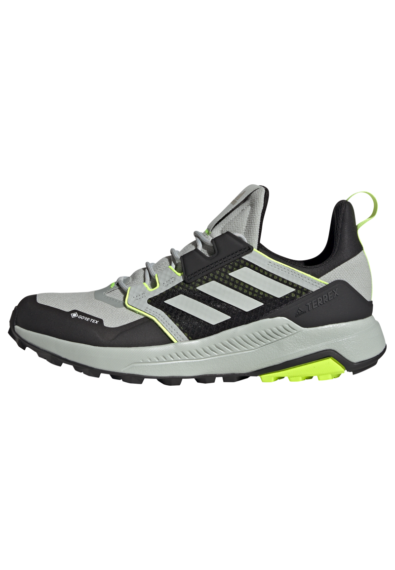 Adidas Men's Terrex Trailmaker Gore-Tex Hiking Shoes in Wonder Silver/Lucid Lemon-10