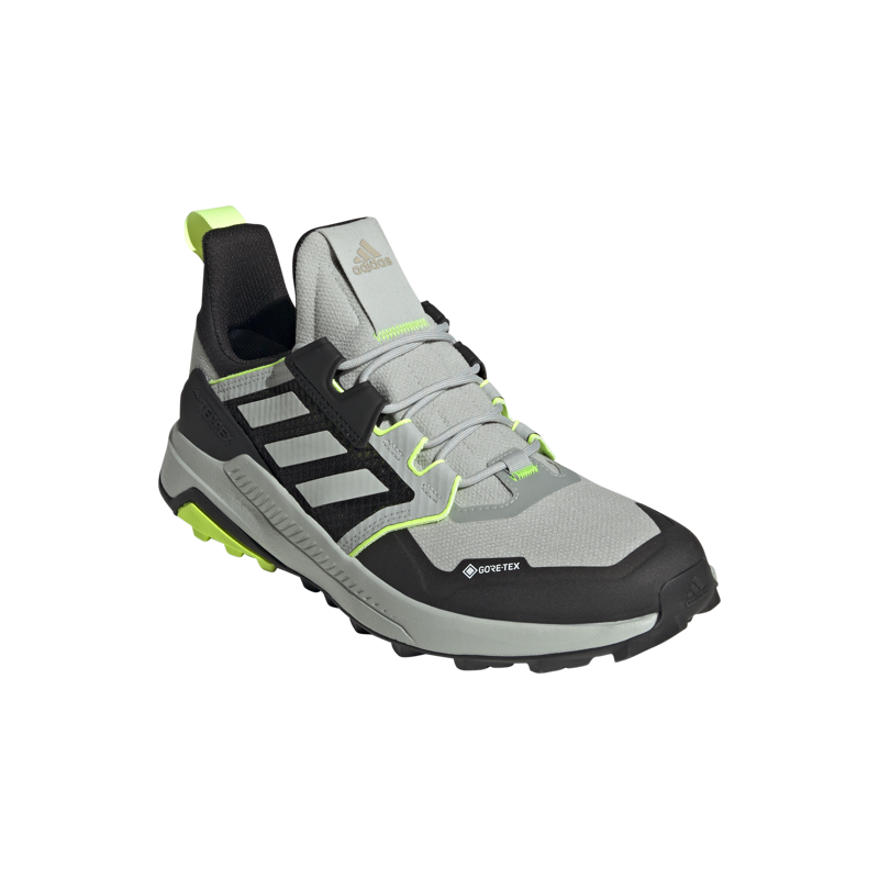 Adidas Men's Terrex Trailmaker Gore-Tex Hiking Shoes in Wonder Silver/Lucid Lemon-4