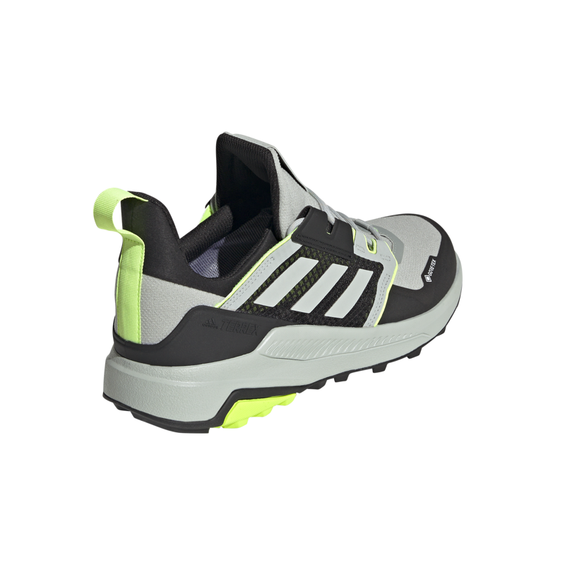 Adidas Men's Terrex Trailmaker Gore-Tex Hiking Shoes in Wonder Silver/Lucid Lemon-5