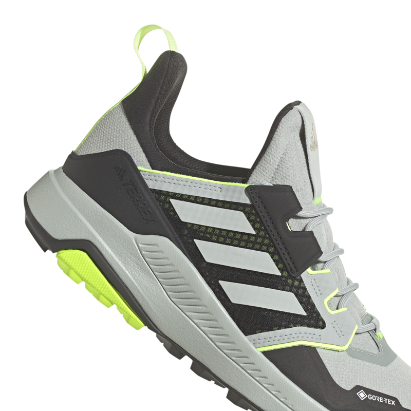 Adidas Men's Terrex Trailmaker Gore-Tex Hiking Shoes in Wonder Silver/Lucid Lemon-7
