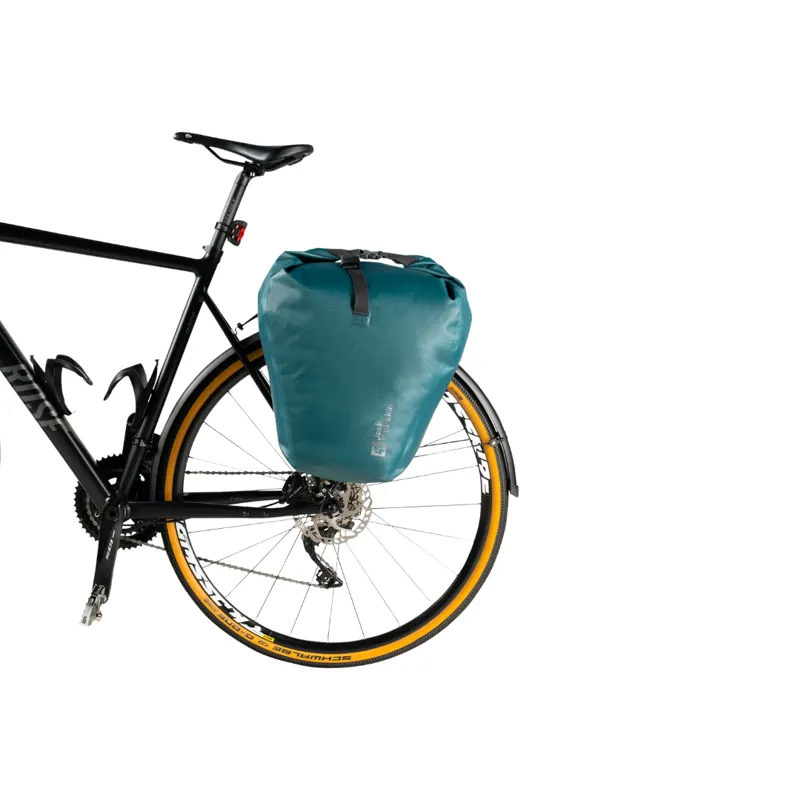 Jack Wolfskin Gravex Bike Pannier in Sea Green-2