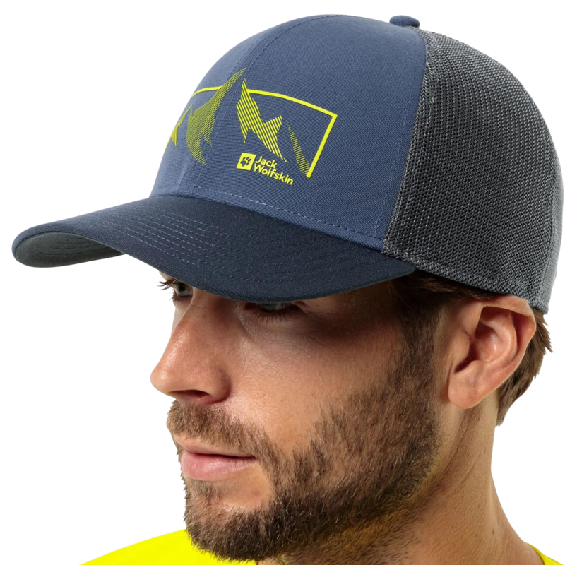 Jack Wolfskin Adult Brand Cap in Evening Sky-1