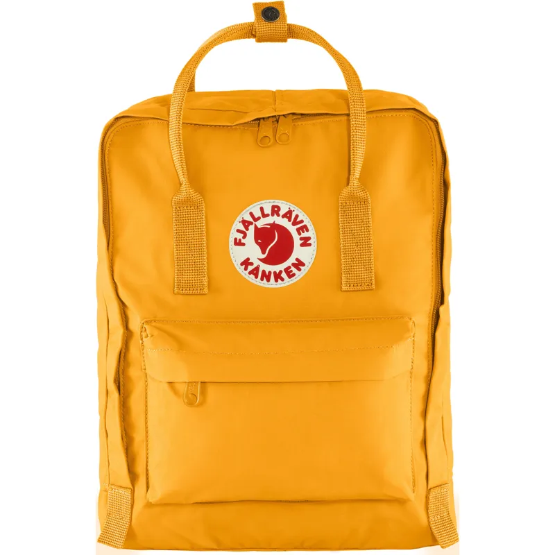 Fjallraven Kanken in Warm Yellow