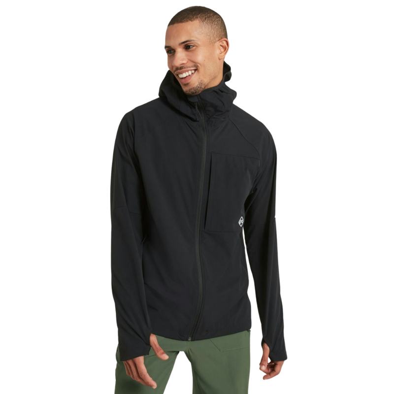 Kathmandu Men's Ult-Hike Hooded Jacket in Black-1