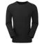 Keela Men's Merino Round Neck Long Sleeve Top in Black