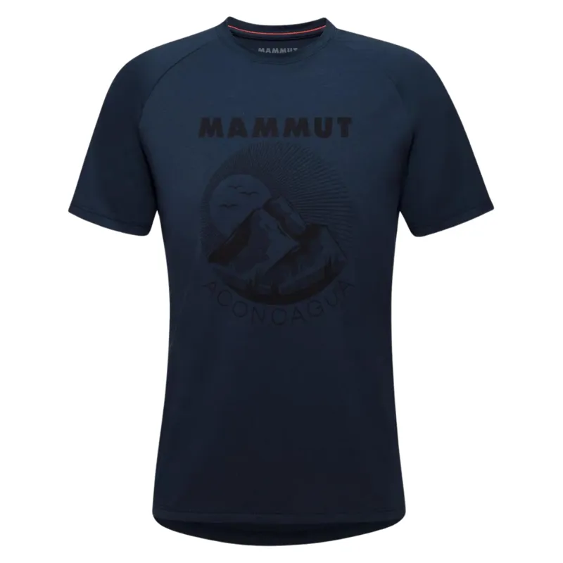 Mammut Men's Mountain Short Sleeve T-Shirt in Marine 
