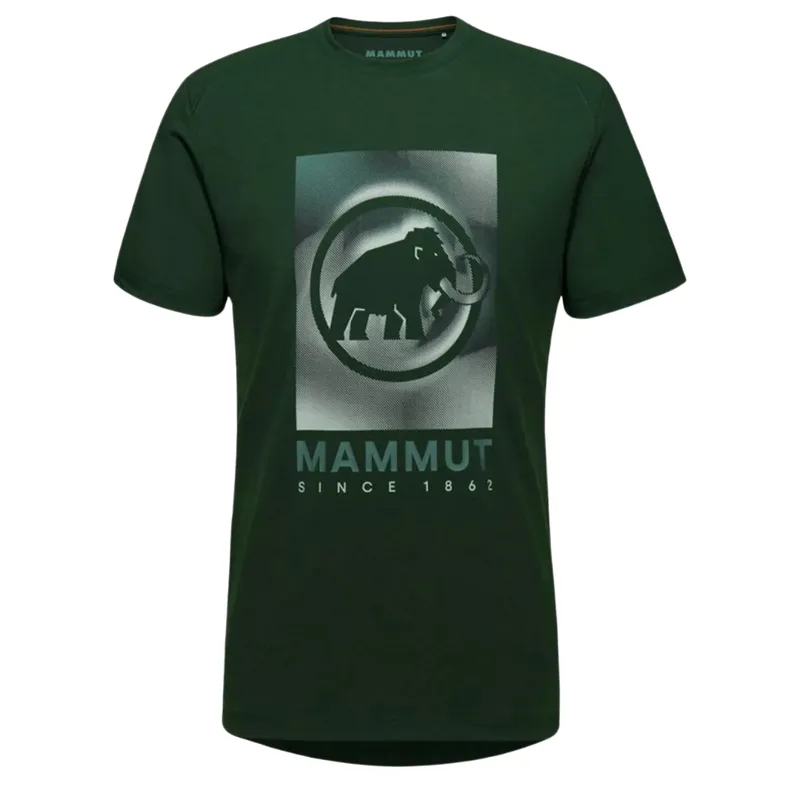 Mammut Men's Trovat Brand T-Shirt in Woods