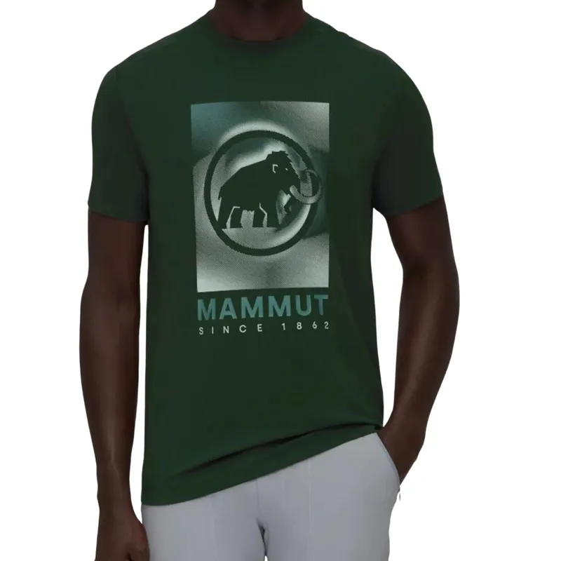 Mammut Men's Trovat Brand T-Shirt in Woods-1