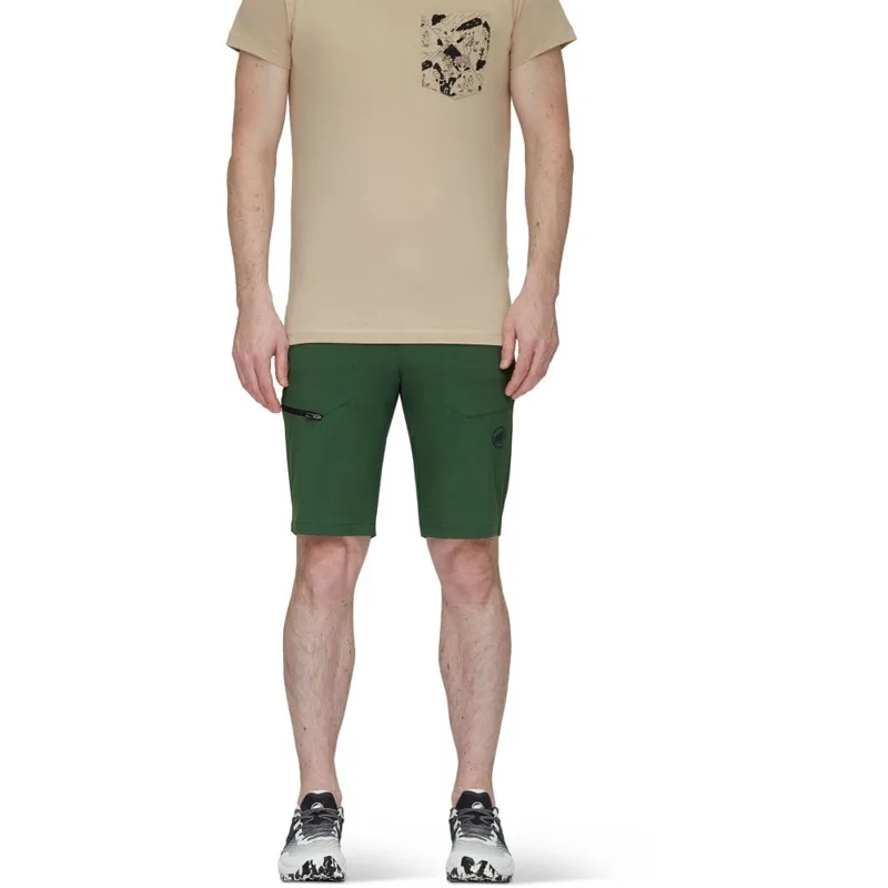 Mammut Men's Runbold Shorts in Woods-1