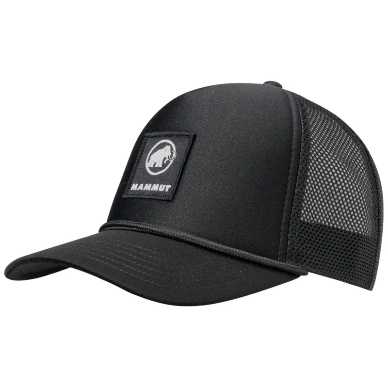 Mammut Adult Crag Logo Cap in Black