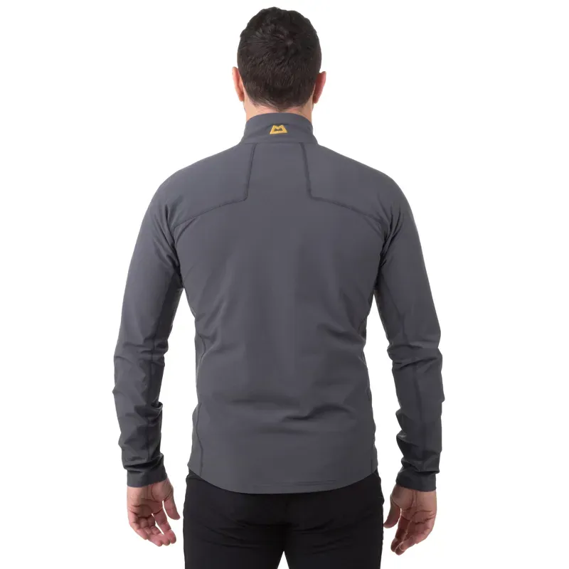 Mountain Equipment Men's Arrow 1/4 Zip Pullover in Anvil Grey-4