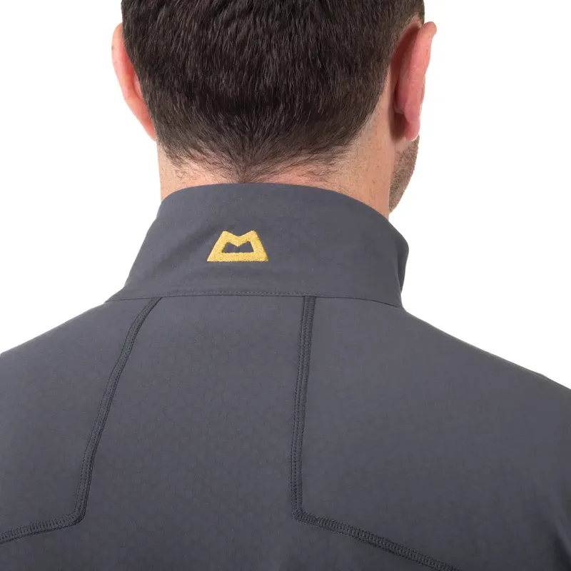 Mountain Equipment Men's Arrow 1/4 Zip Pullover in Anvil Grey-6