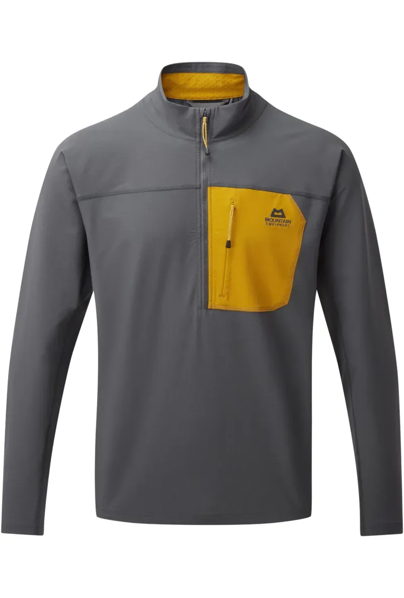 Mountain Equipment Men's Arrow 1/4 Zip Pullover in Anvil Grey