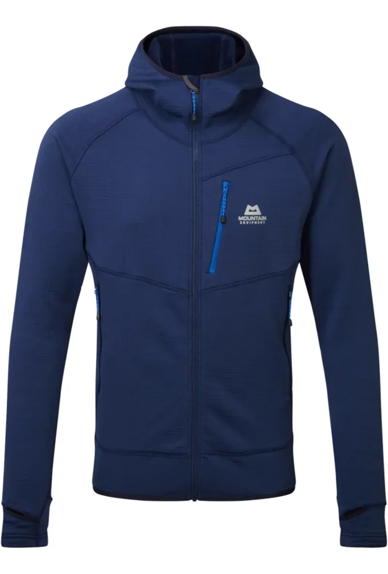 Mountain Equipment Men's Eclipse Hooded Jacket in Medieval Blue