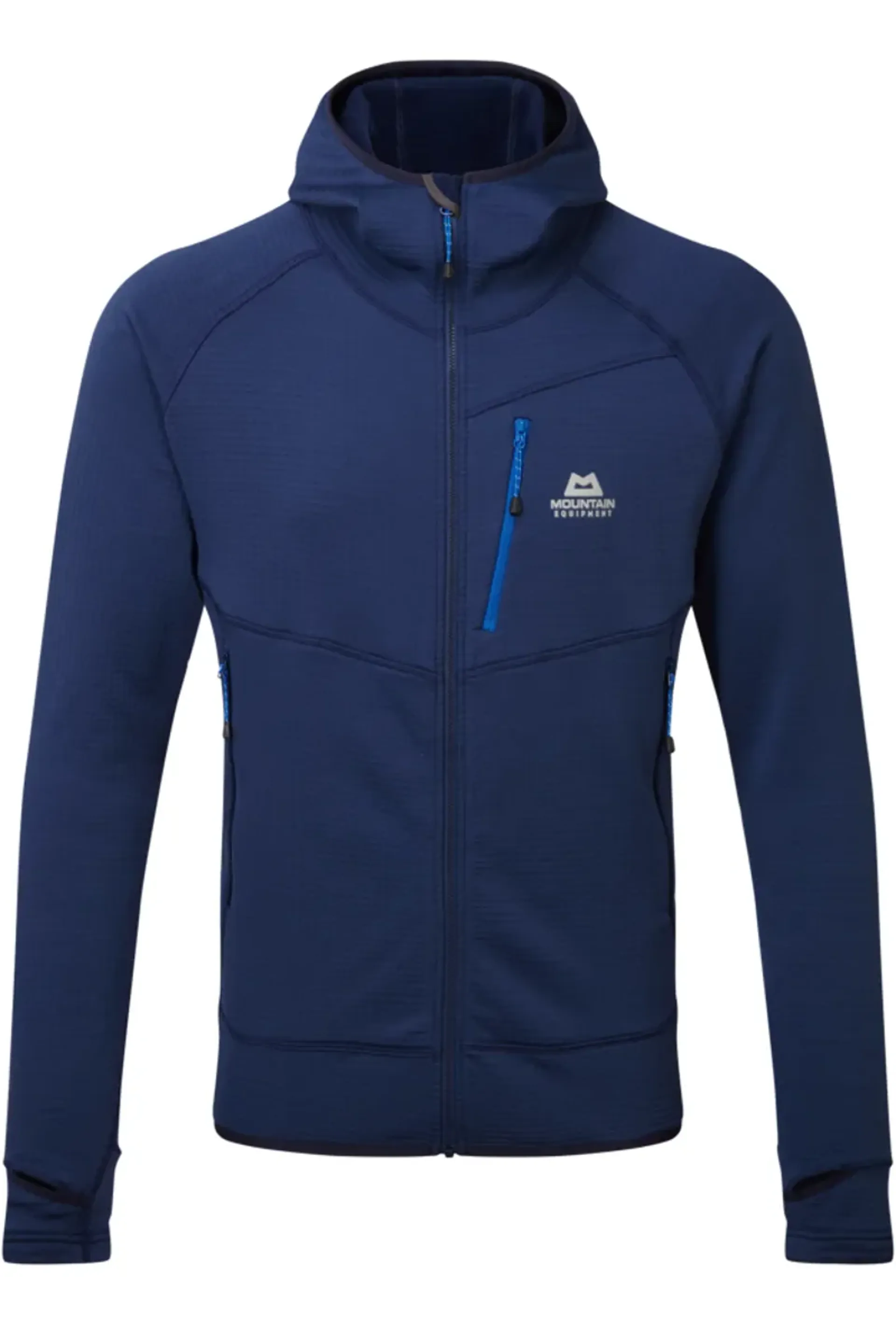 Mountain Equipment Men's Eclipse Hooded Jacket in Medieval Blue