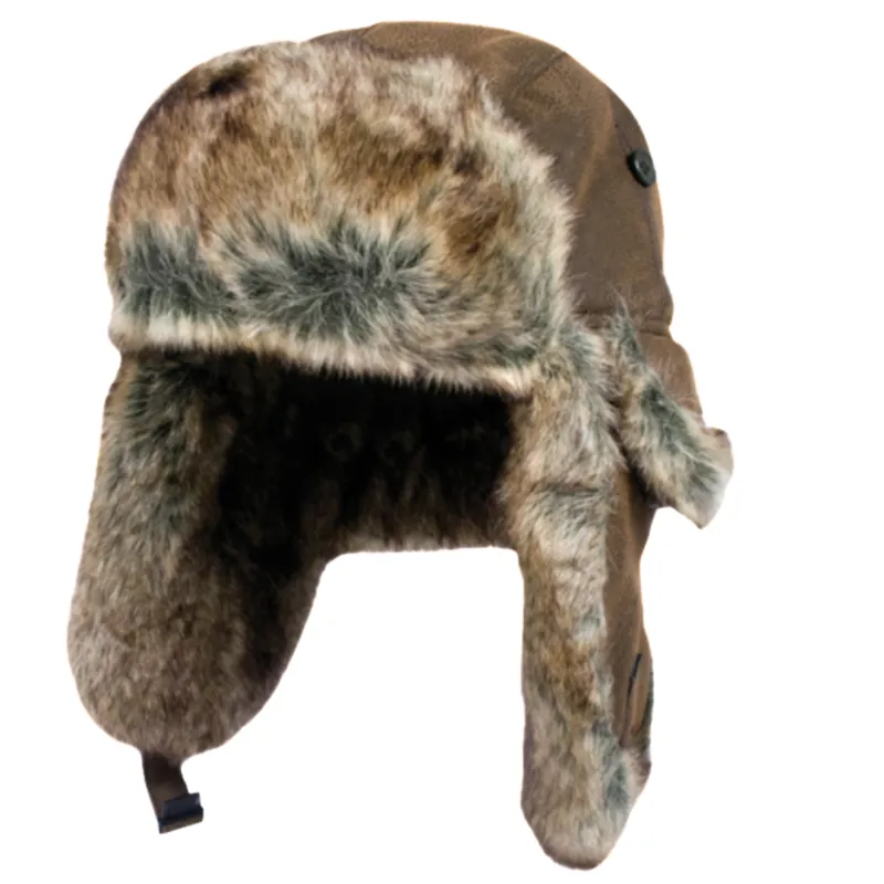 Mil-Com Adult Aviator Hat in Brown