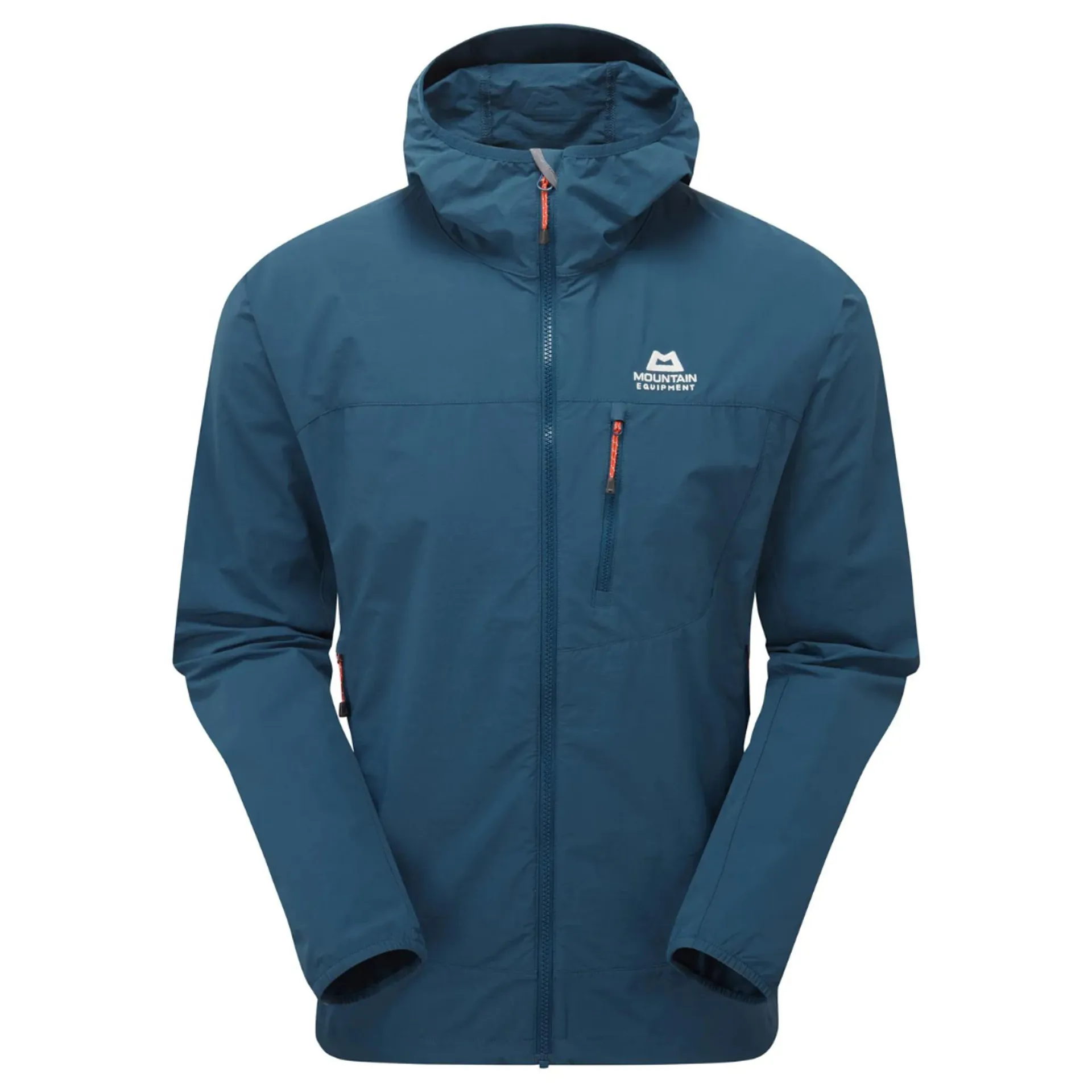 Mountain Equipment Men's Echo Hooded Jacket in Majolica Blue