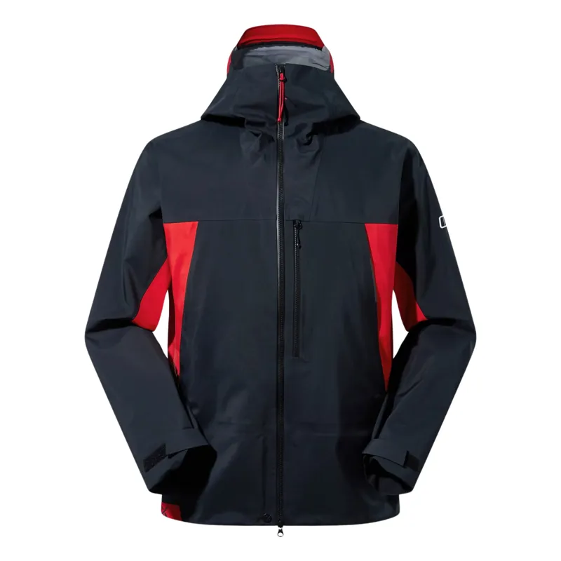 Berghaus Men's MTN Seeker Gore-Tex Jacket in Black/Goji Berry