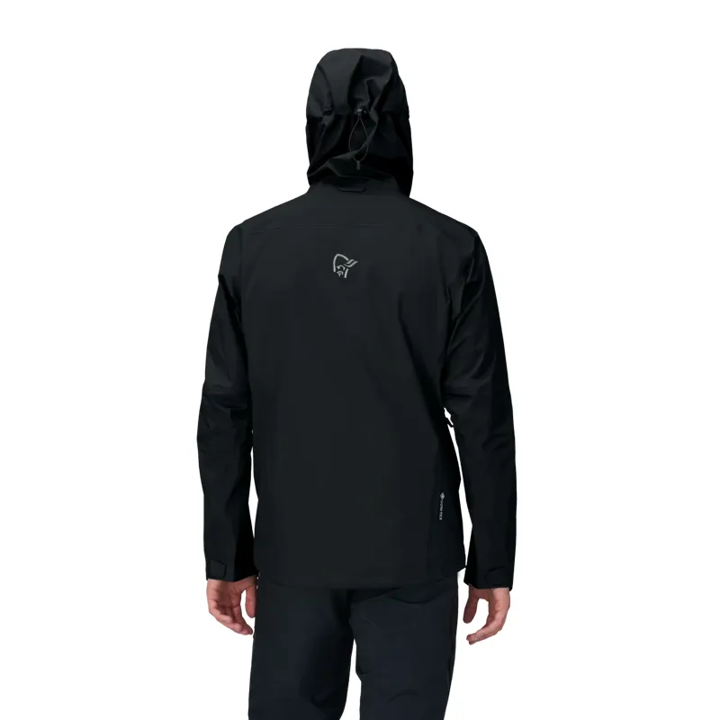 Norrona Men's Falketind Gore-Tex Jacket in Caviar Black-4