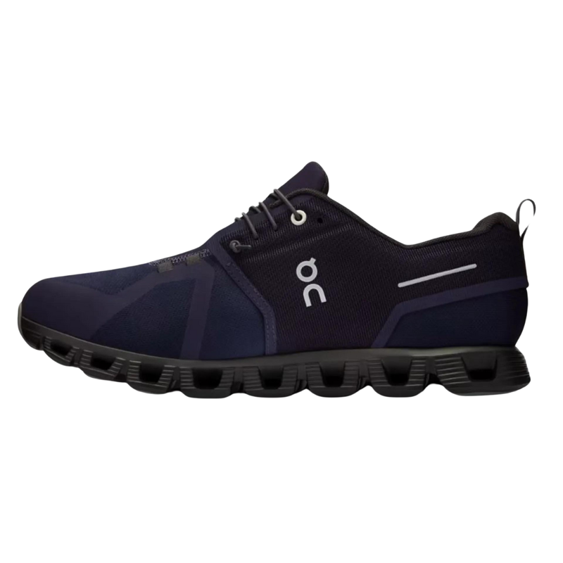 On Running Men's Cloud 5 Waterproof Shoes in Midnight/Magnet-5