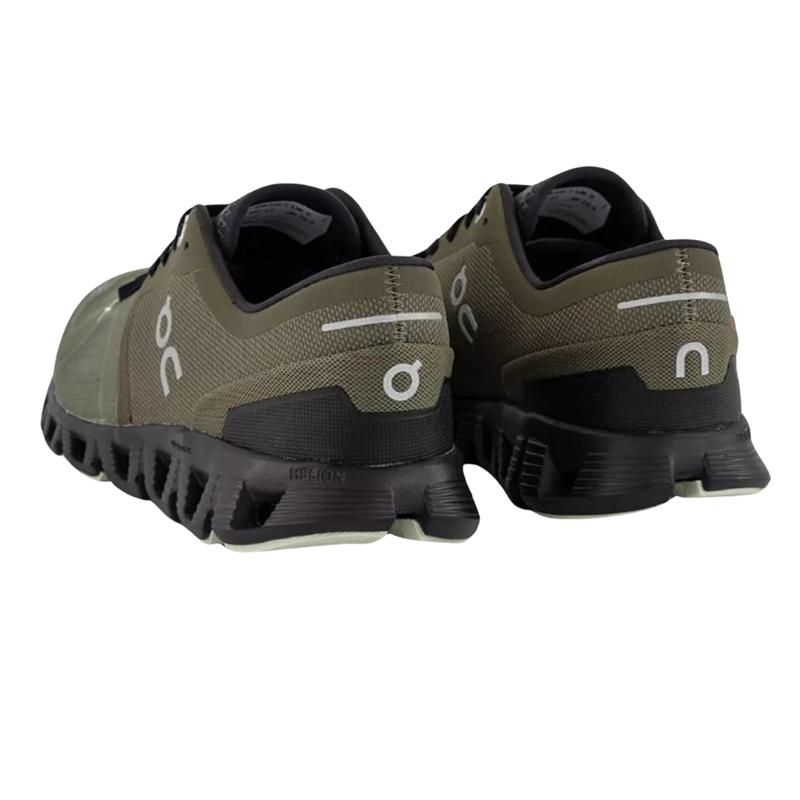 On Running Men's Cloud X3 Shoes in Olive/Reseda-2
