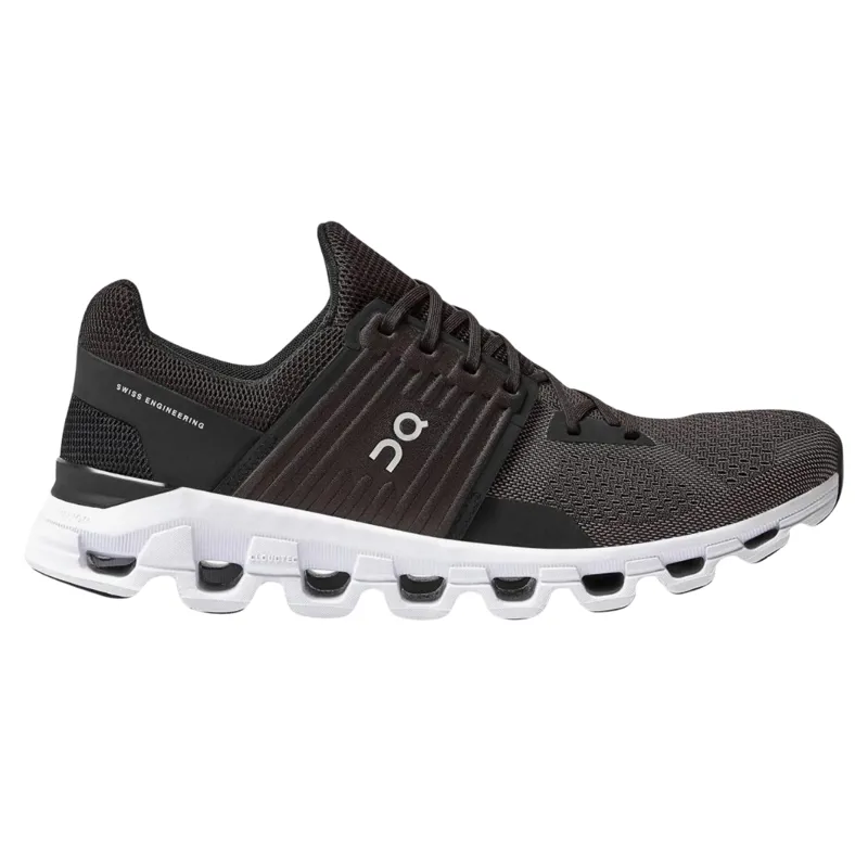 On Running Men's Cloudswift Shoes in Black/Rock