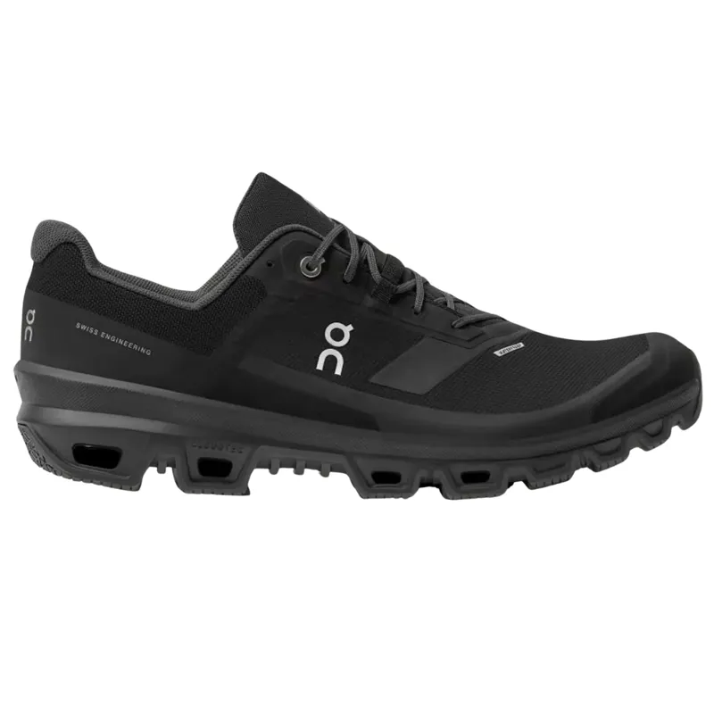 On Running Men's Cloudventure Waterproof Shoes in Black
