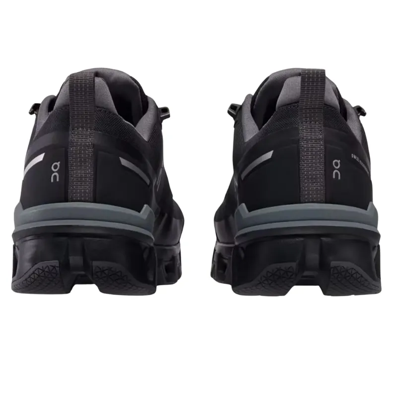 On Running Men's Cloudwander Waterproof Shoes in Black/Eclipse-1
