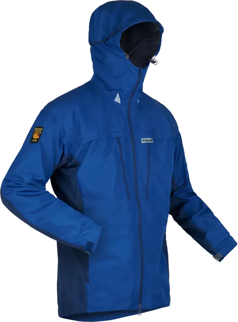 Paramo Men's Bentu Windproof Jacket in Cobalt/Midnight-2