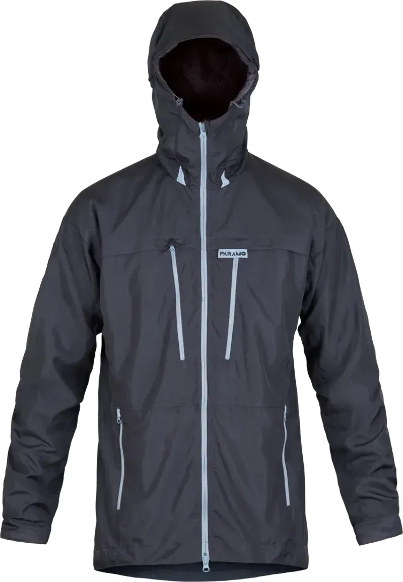 Paramo Men's Bentu Windproof Jacket in Dark Grey