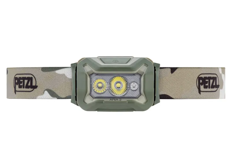 Petzl Aria 2 RGB Headlamp in Camo-1