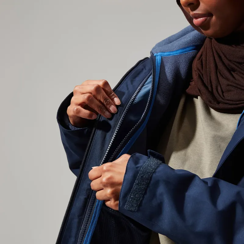 Berghaus Women's Prism InterActive Jacket in Dark Blue-4