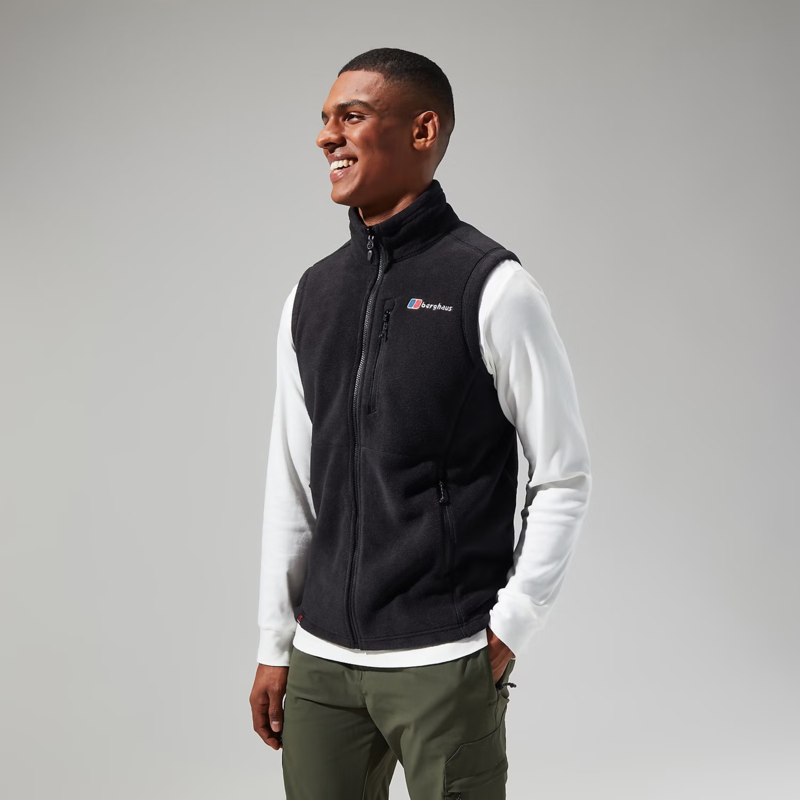 Berghaus Men's Prism Polartec InterActive Fleece Vest in Black-3
