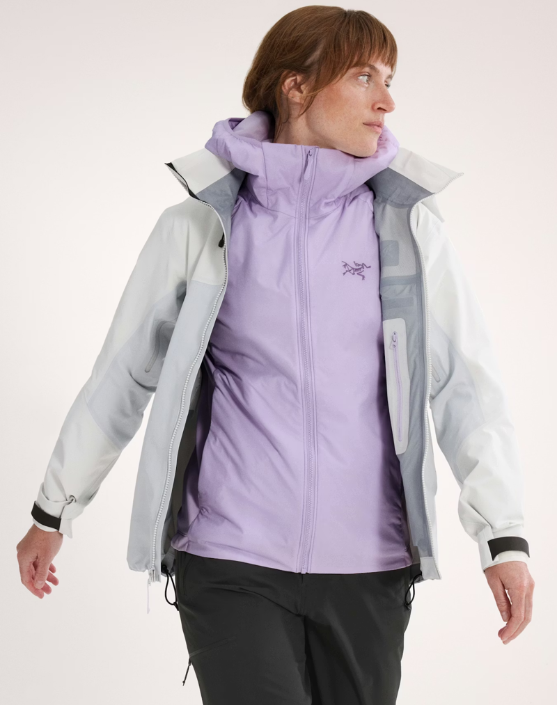 Arc'teryx Women's Atom Hoody in Mallow-3