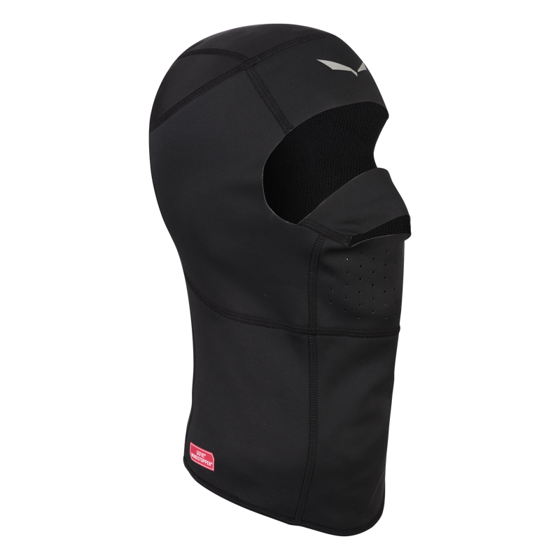 Salewa Ortles Windstopper Balaclava in Black Out