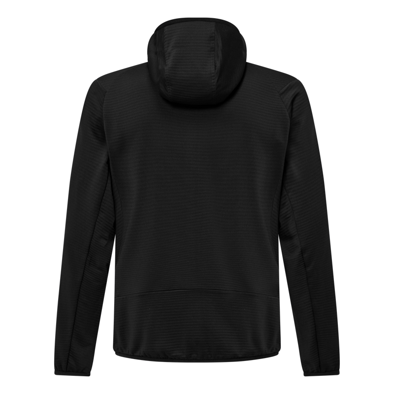 Salewa Men's Puez Altavia Polarlite Hooded Jacket in Black Out-2