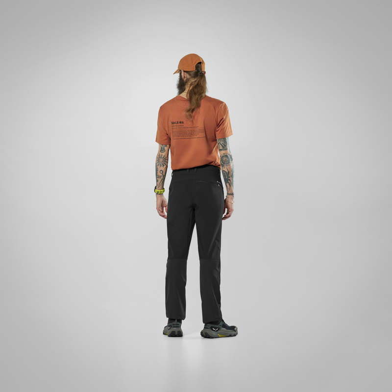 Salewa Men's Puez Dolomia 2 Pants in Black Out-4