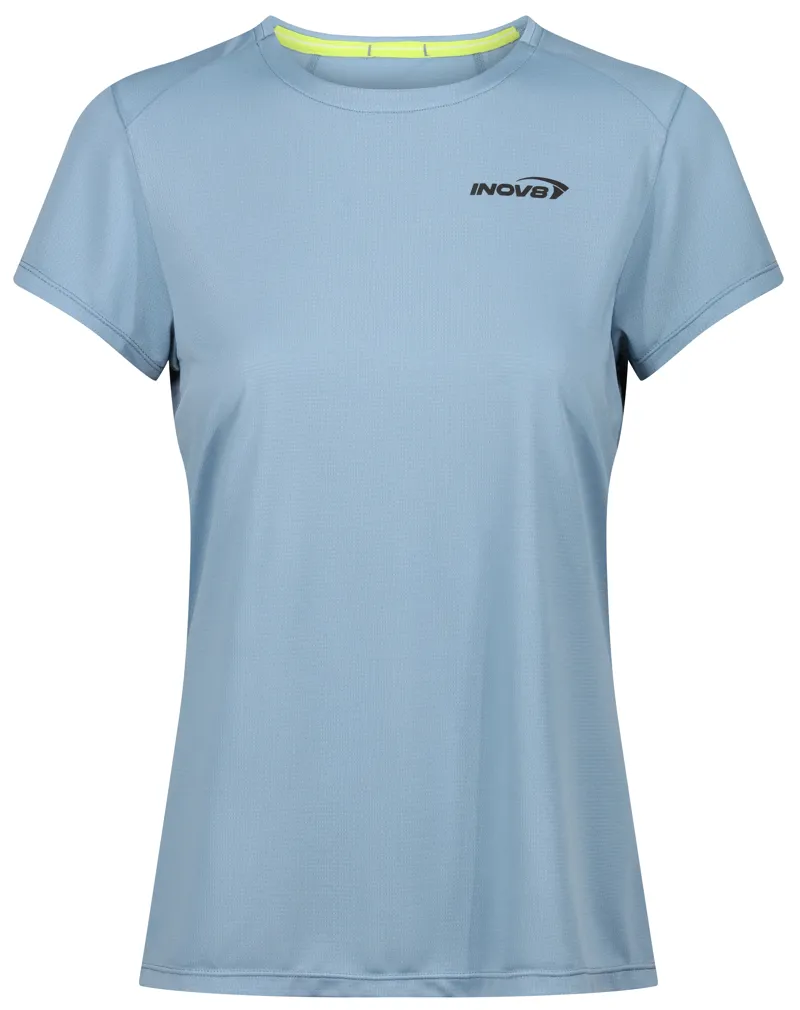 Inov-8 Women's Performance Tee in Blue Grey/Slate