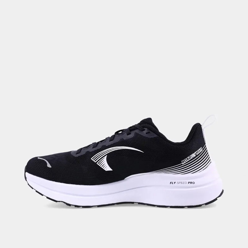 Inov-8 Women's Roadfly Max in Black/White-1