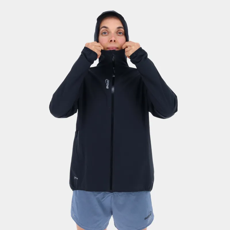 Inov-8 Women's Stormshell V4 in Black-2