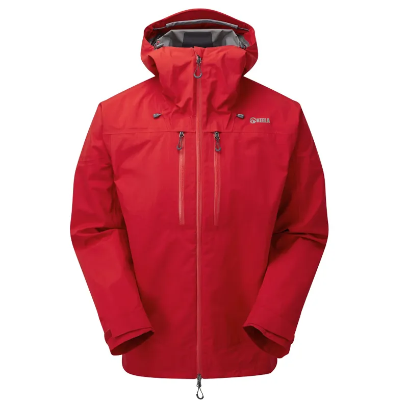 Keela Men's Pinnacle Jacket in Rescue Red