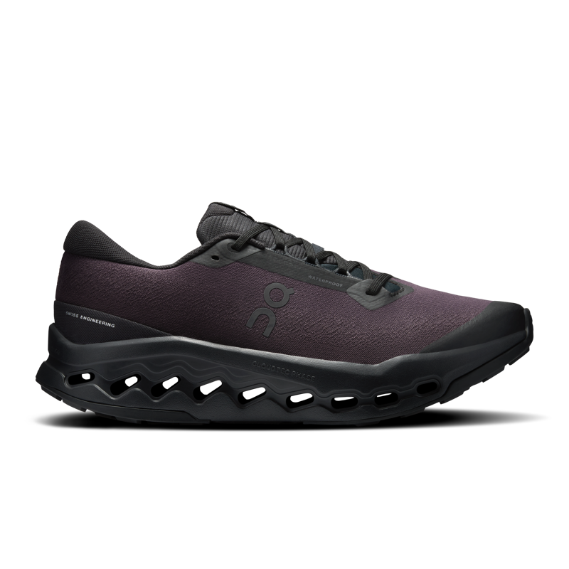 On Running Men's Cloudsurfer Trail 2 Waterproof in Black