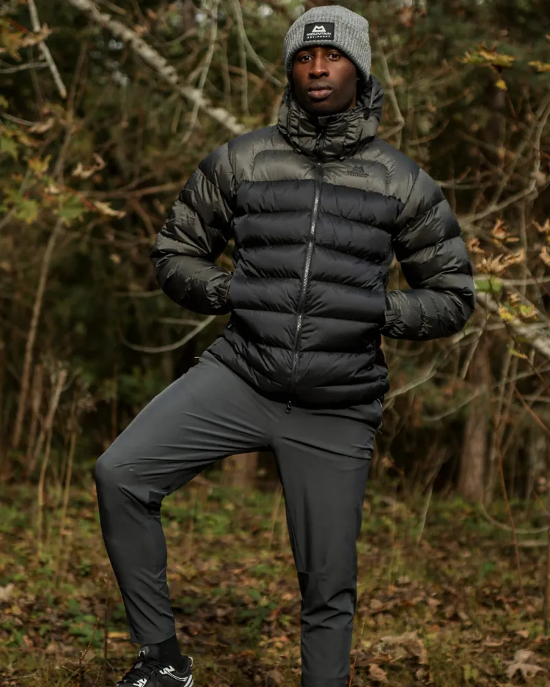 Mountain Equipment Men's Lightline Block Jacket in Black/Graphite/Black-1