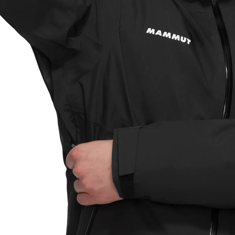 Mammut Men's Alto Light 3-in-1 HS Hooded Jacket in Black/Black-3