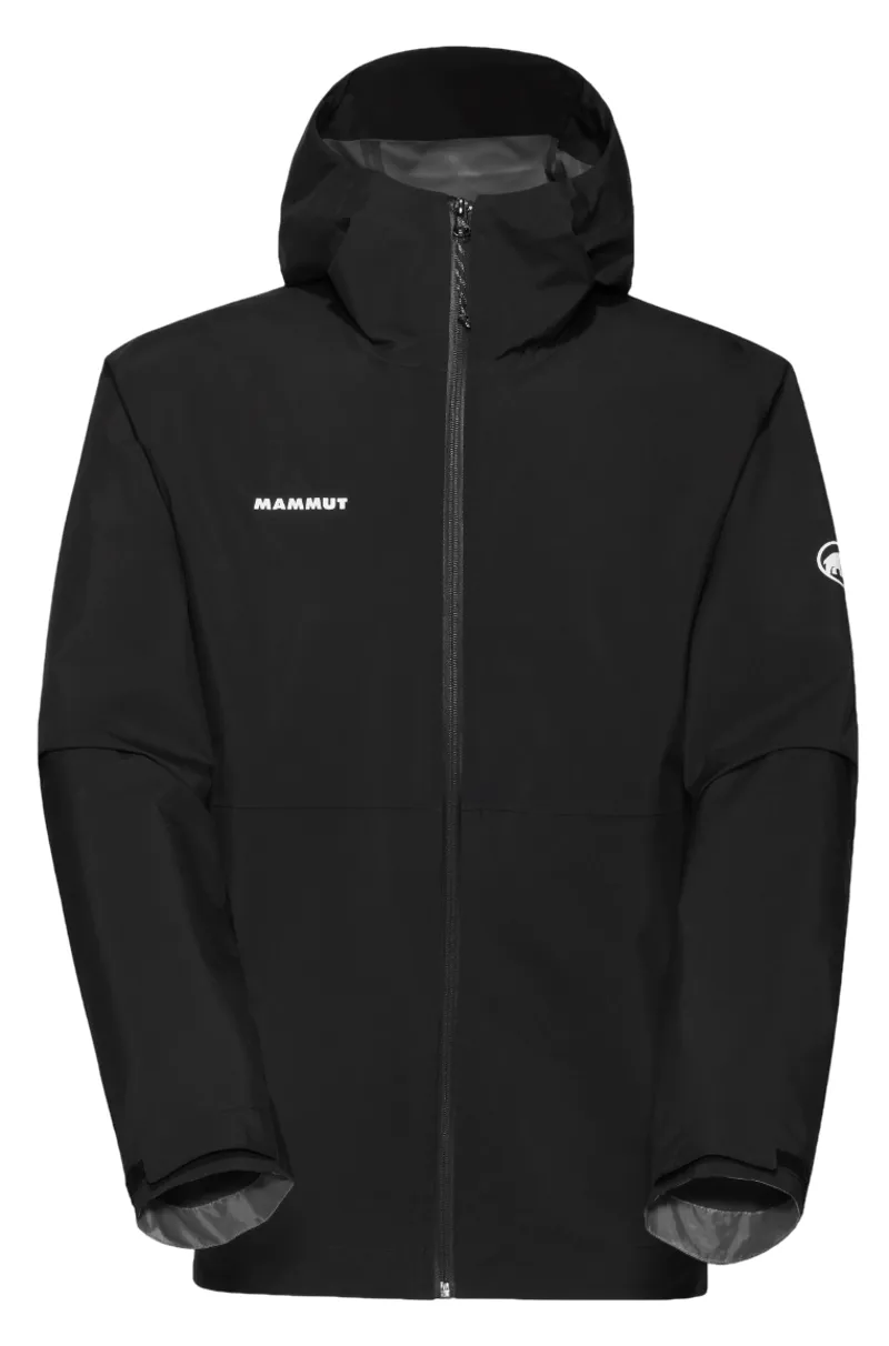 Mammut Men's Linard Light HS Hooded Jacket in Black