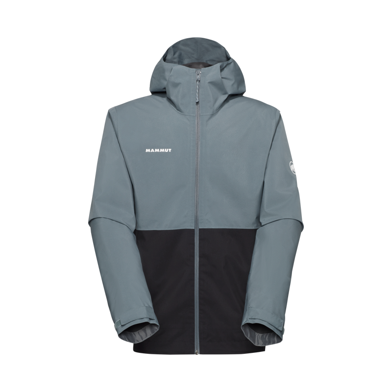 Mammut Men's Linard Light HS Hooded Jacket in Black/Strata