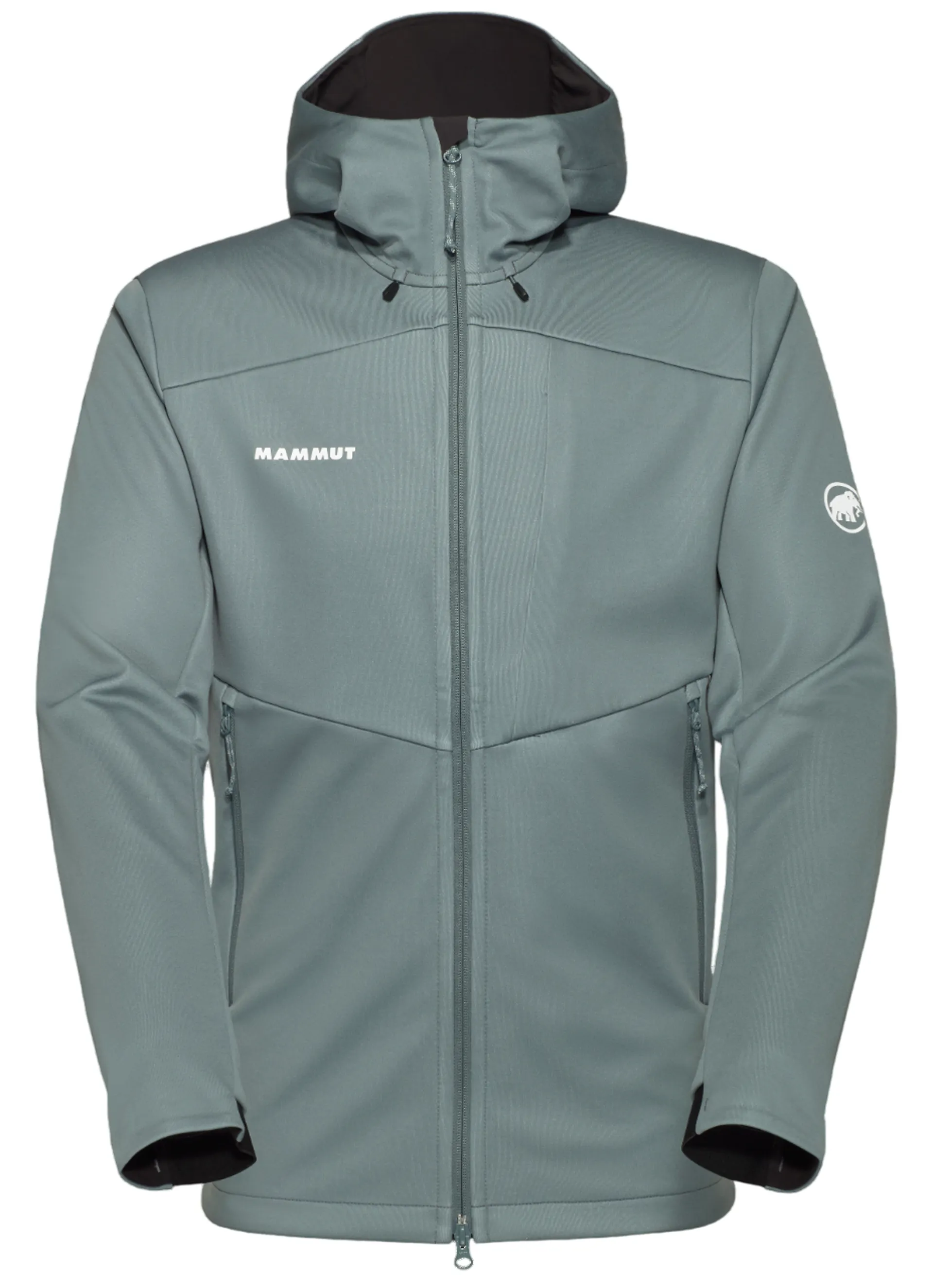 Mammut Men's Ultimate VII SO Hooded Jacket in Strata