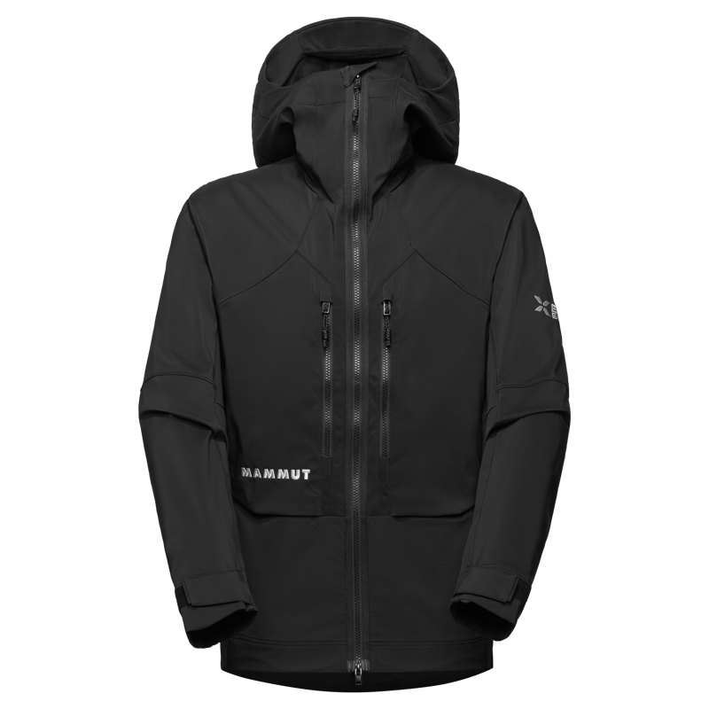 Mammut Men's Eiger Nordwand Pro SO Hooded Jacket in Black